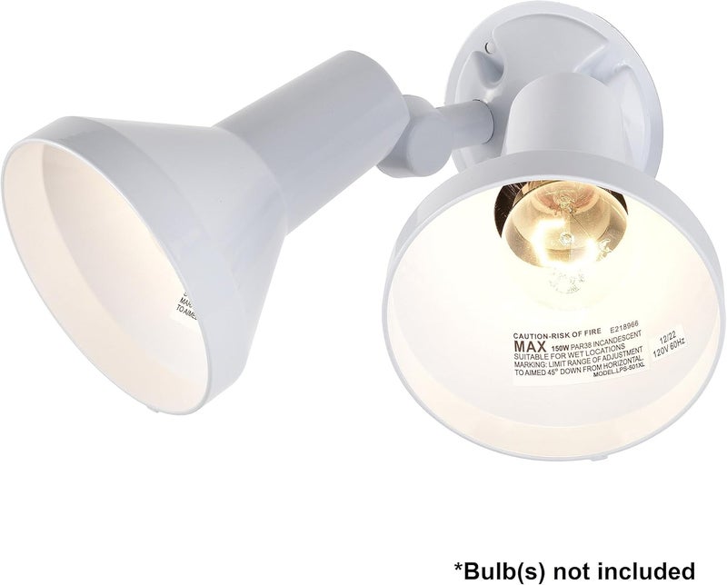 Nuvo Lighting SF77/488 2-Light PAR38 Twin Flood Light in White - Image 2